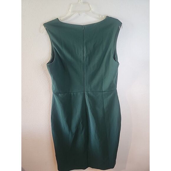 Grace Karin Green Shift Dress Sleeveless Size L NWT Cocktail Workwear Business - Picture 6 of 6